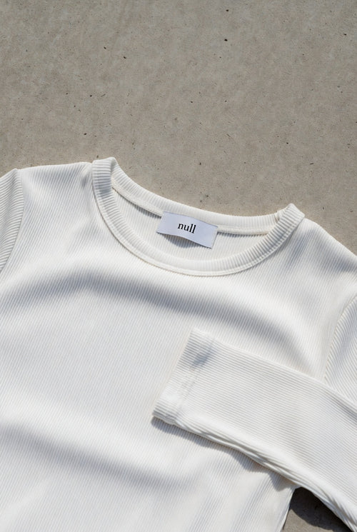 Ribbed longsleeve